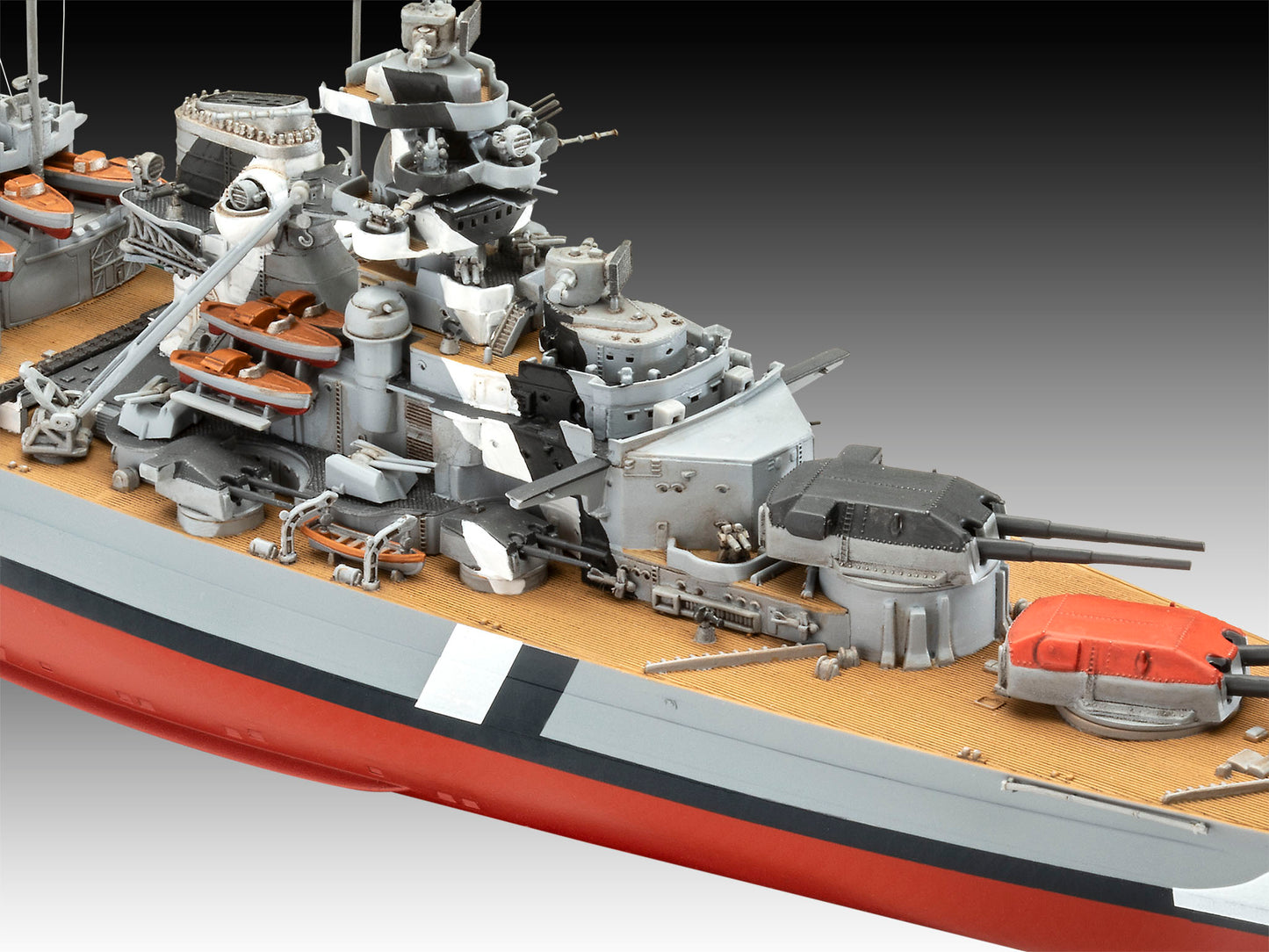 Revell 5637 Bismarck Gift Set 1:200, 1:700 Model Kit