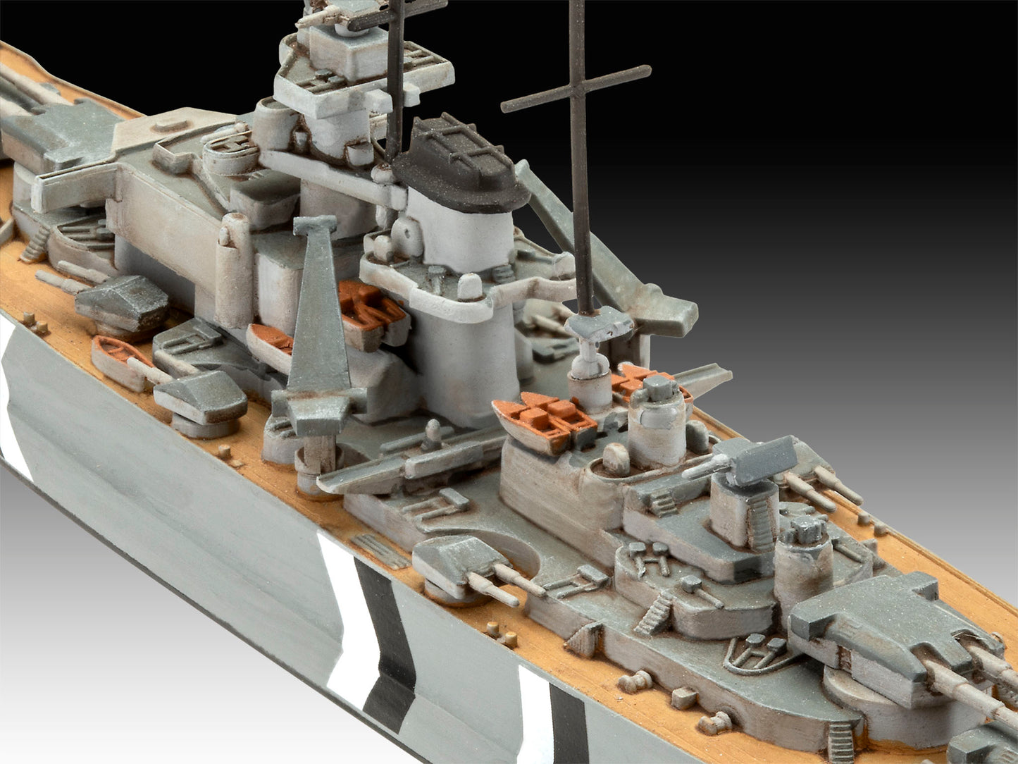 Revell 5637 Bismarck Gift Set 1:200, 1:700 Model Kit