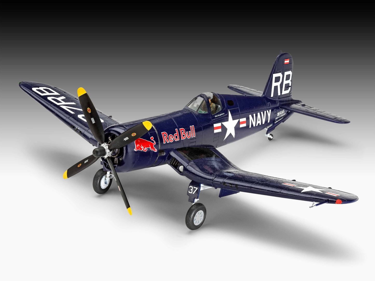 Revell 5641 Vought F4U-4 Corsair Flying Bulls Set 1:48 Model Kit