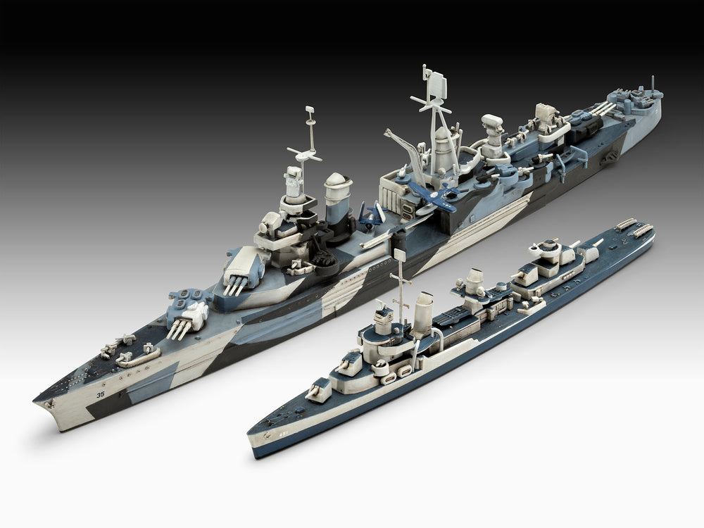 Revell 5644 Gift Set Pacific Warriors 1:700 Model Kit