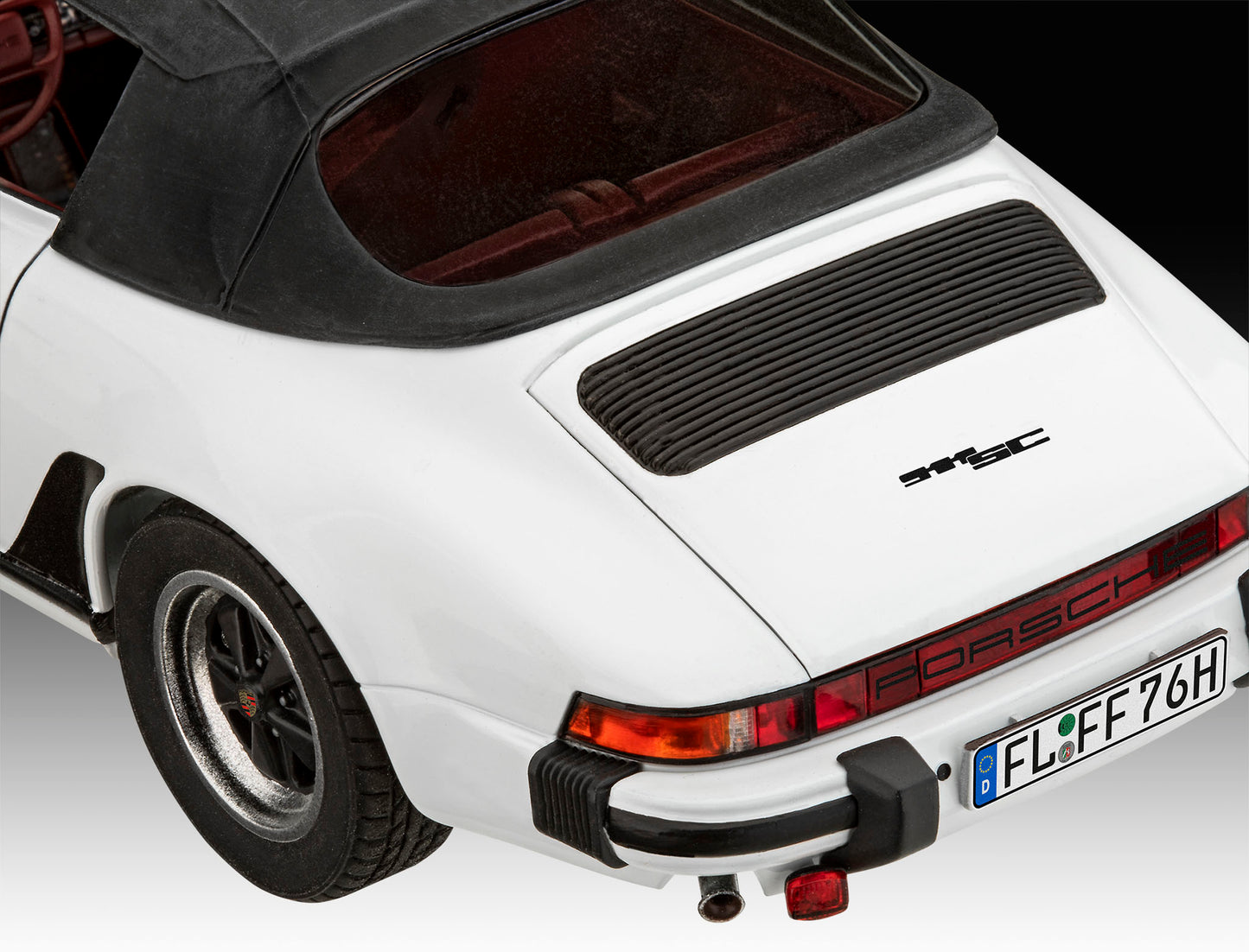 Revell 5646 Gift Set Porsche 911 G-Model Cabrio 50th Anniversary 1:24 Model Kit