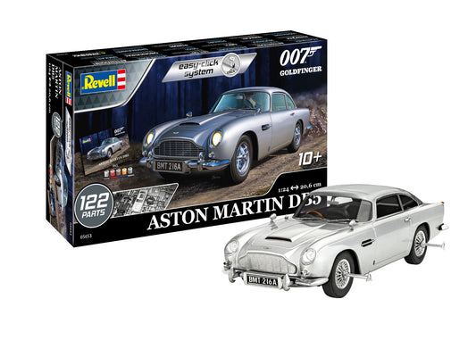 Revell 5653 Gift Set James Bond "Aston Martin DB5 Goldfinger" 1:24 Model Kit