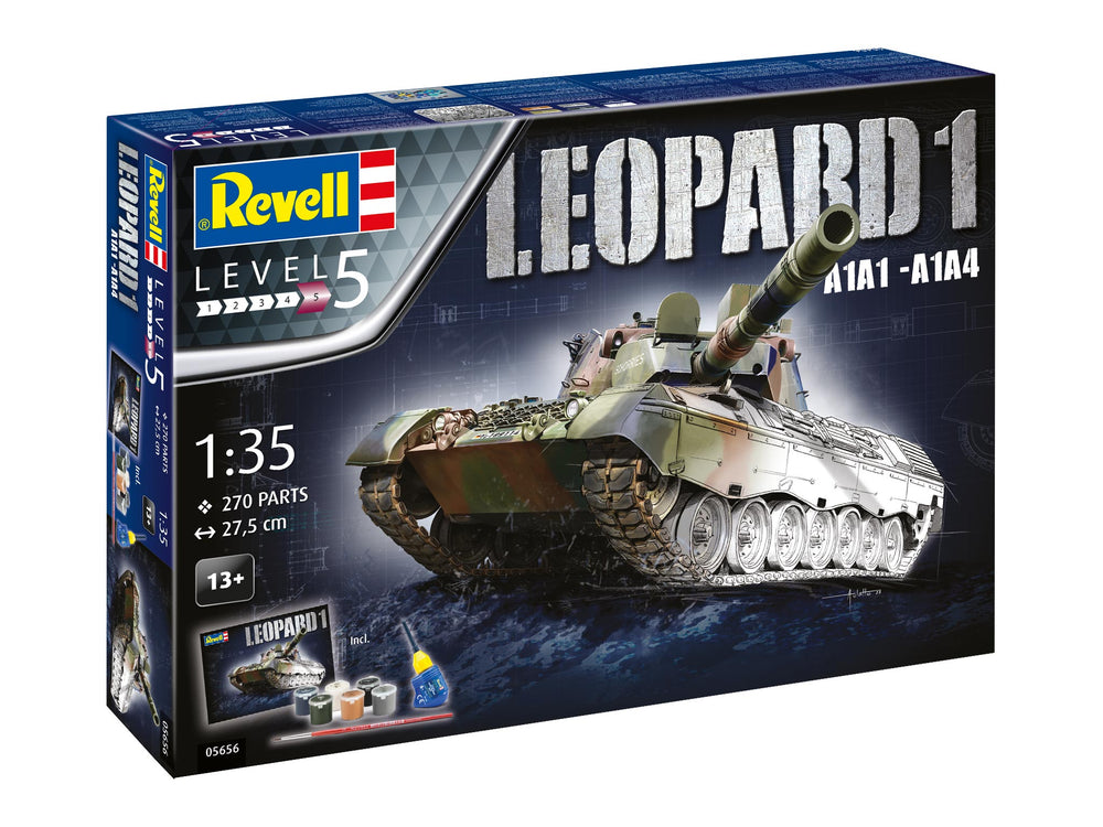 Revell 5656 Leopard 1 A1A1/A1A4 Gift Set 1:35 Model Kit