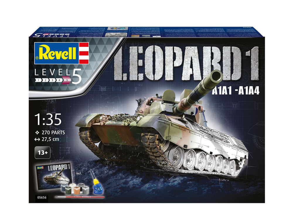 Revell 5656 Leopard 1 A1A1/A1A4 Gift Set 1:35 Model Kit