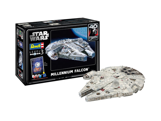 Revell 5659 Gift Set "Millennium Falcon" RotJ 40th 1:72 Model Kit