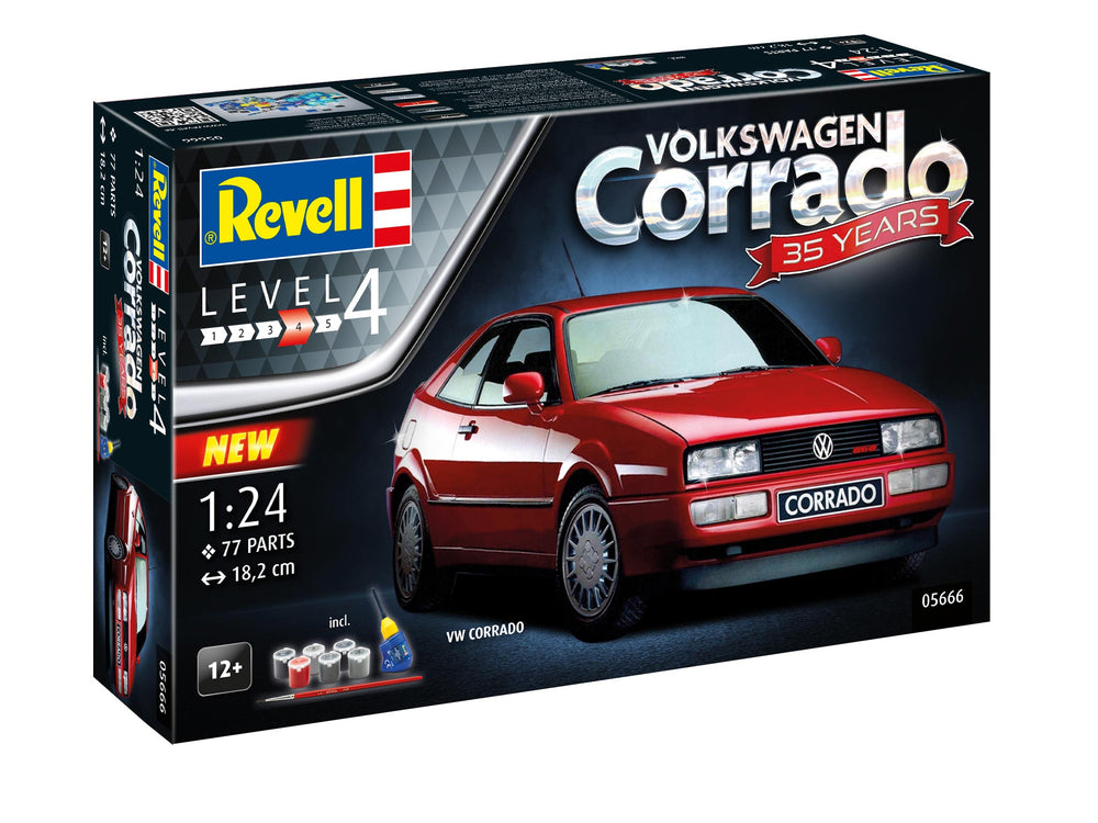 Revell 5666 Gift Set 35 Years "VW Corrado" 1:24 Model Kit