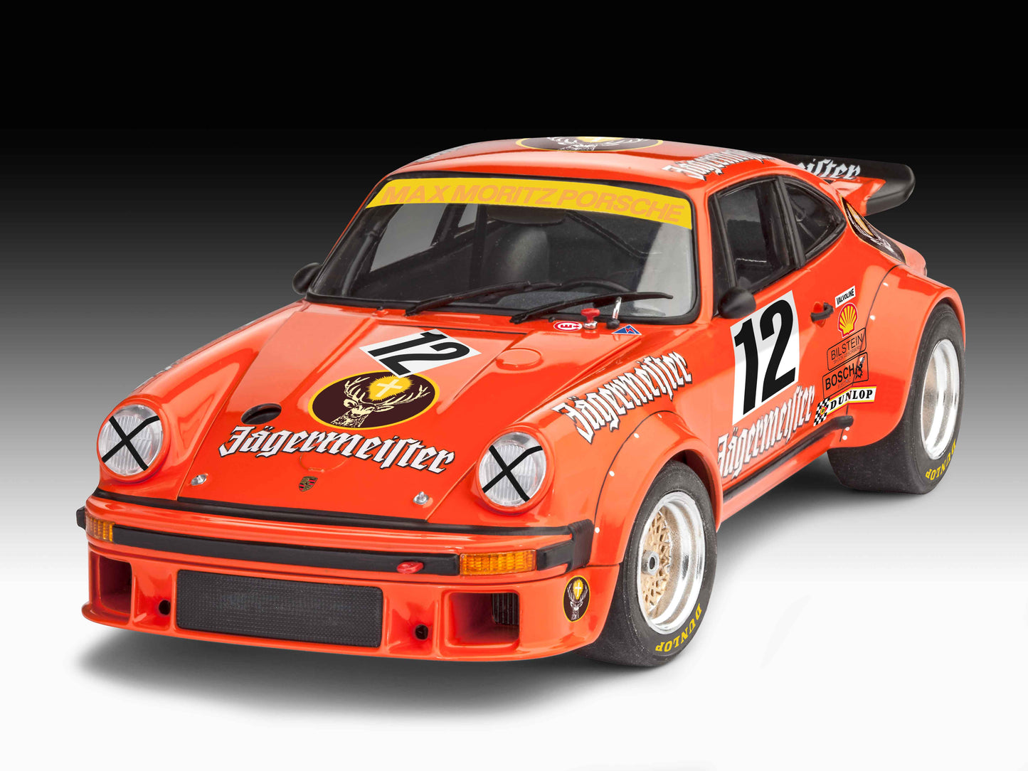 Revell 5669 Porsche 934 RSR 50 Years of Jagermeister Motorsport gift set 1:24 Model Kit