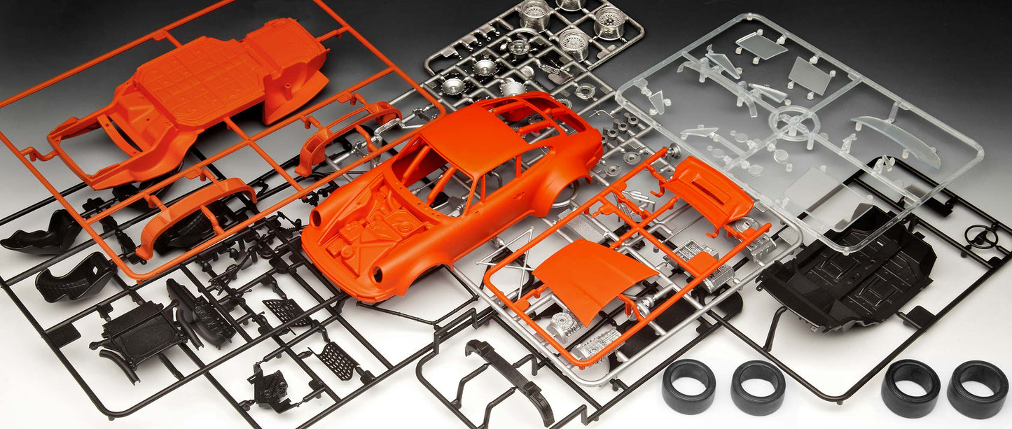Revell 5669 Porsche 934 RSR 50 Years of Jagermeister Motorsport gift set 1:24 Model Kit