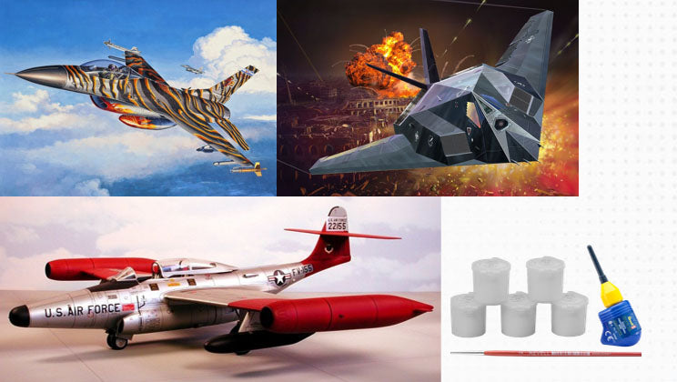 Revell 5670 USAF 75th Anniversary Gift Set F-89/F-16 1:72 Model Kit