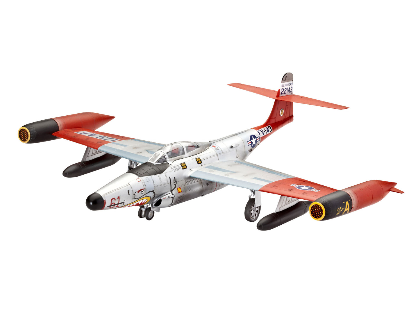 Revell 5670 USAF 75th Anniversary Gift Set F-89/F-16 1:72 Model Kit