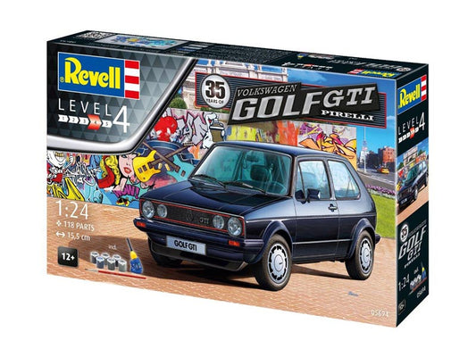 Revell 5694 35 Years of the VW/Volkswagen Golf GTi Pirelli 1:24 Model Kit