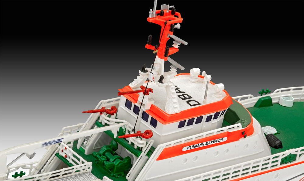 Revell 5812 Hermann Marwede Search and Rescue Vessel 1:200 Model Kit