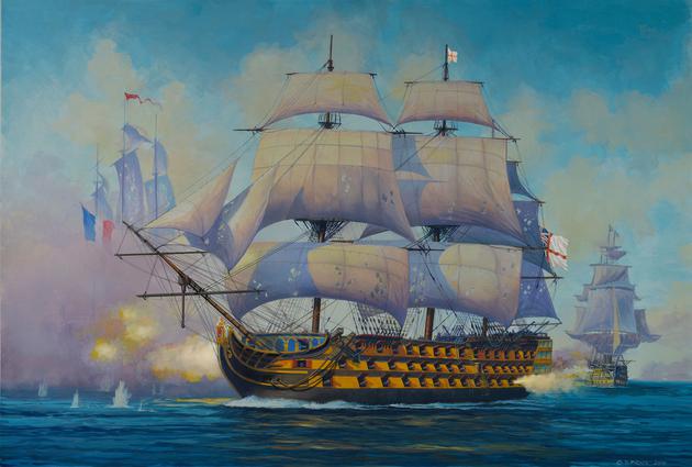 Revell 5819 Admiral Nelson Flagship 1:450 Model Kit