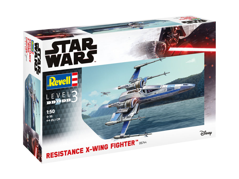 Revell 6744 Resistance X-Wing Fighter 1:50 Model Kit