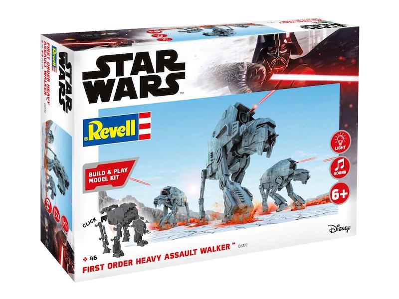 Revell 6772 First Order Heavy Assault Walker Build & Play 1:164 Model Kit