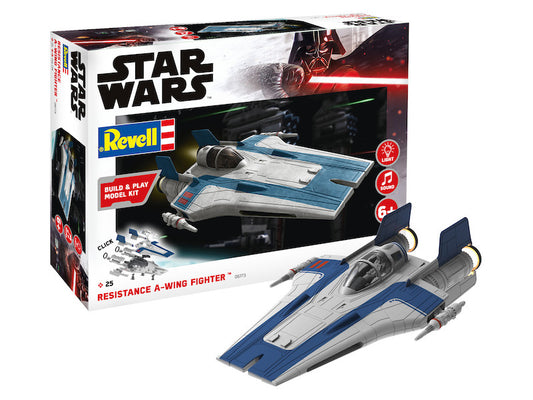 Revell 6773 Build & Play Resistance A-Wing Fighter 1:44 Model Kit