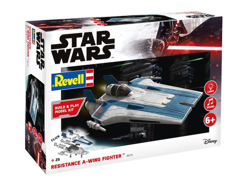 Revell 6773 Build & Play Resistance A-Wing Fighter 1:44 Model Kit