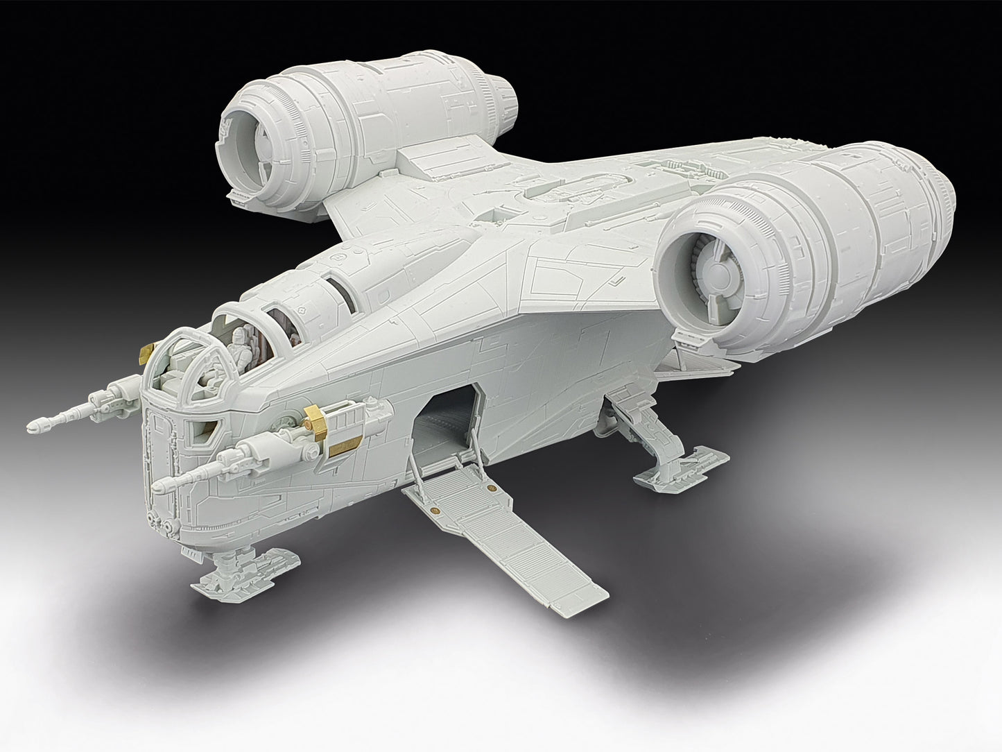 Revell 6788 Razor Crest...: The Mandalorian "Platinum Edition" 1:72 Model Kit