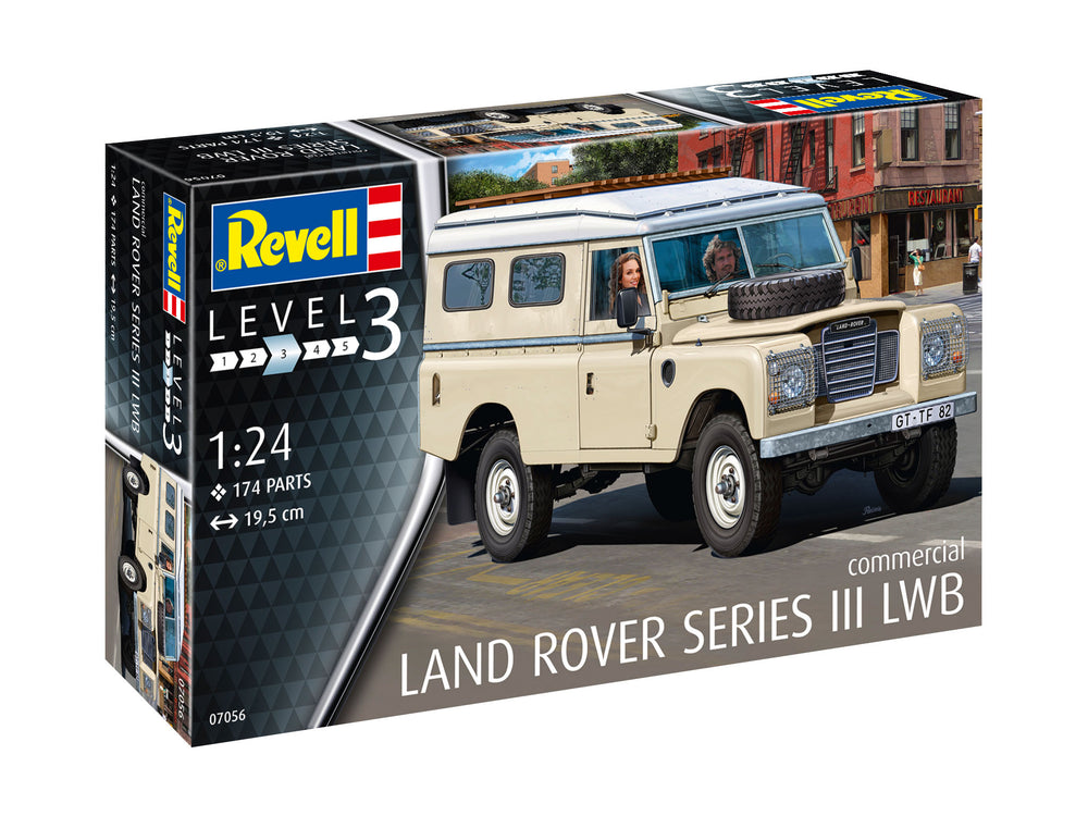 Revell 7056 Land Rover Series III LWB 1:24 Model Kit