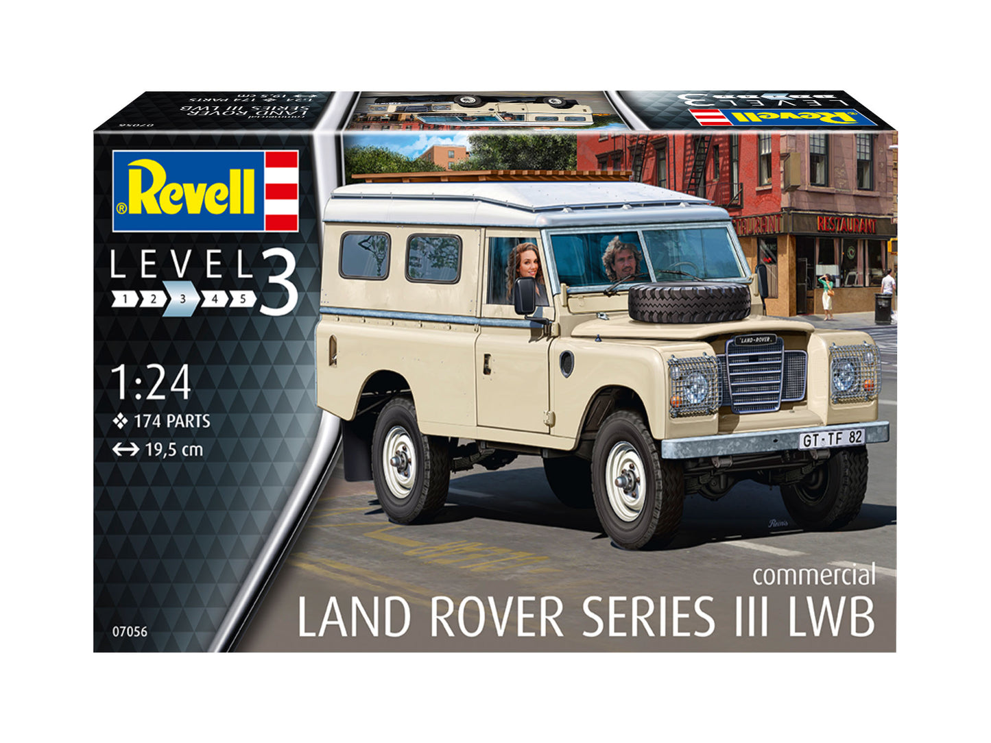 Revell 7056 Land Rover Series III LWB 1:24 Model Kit