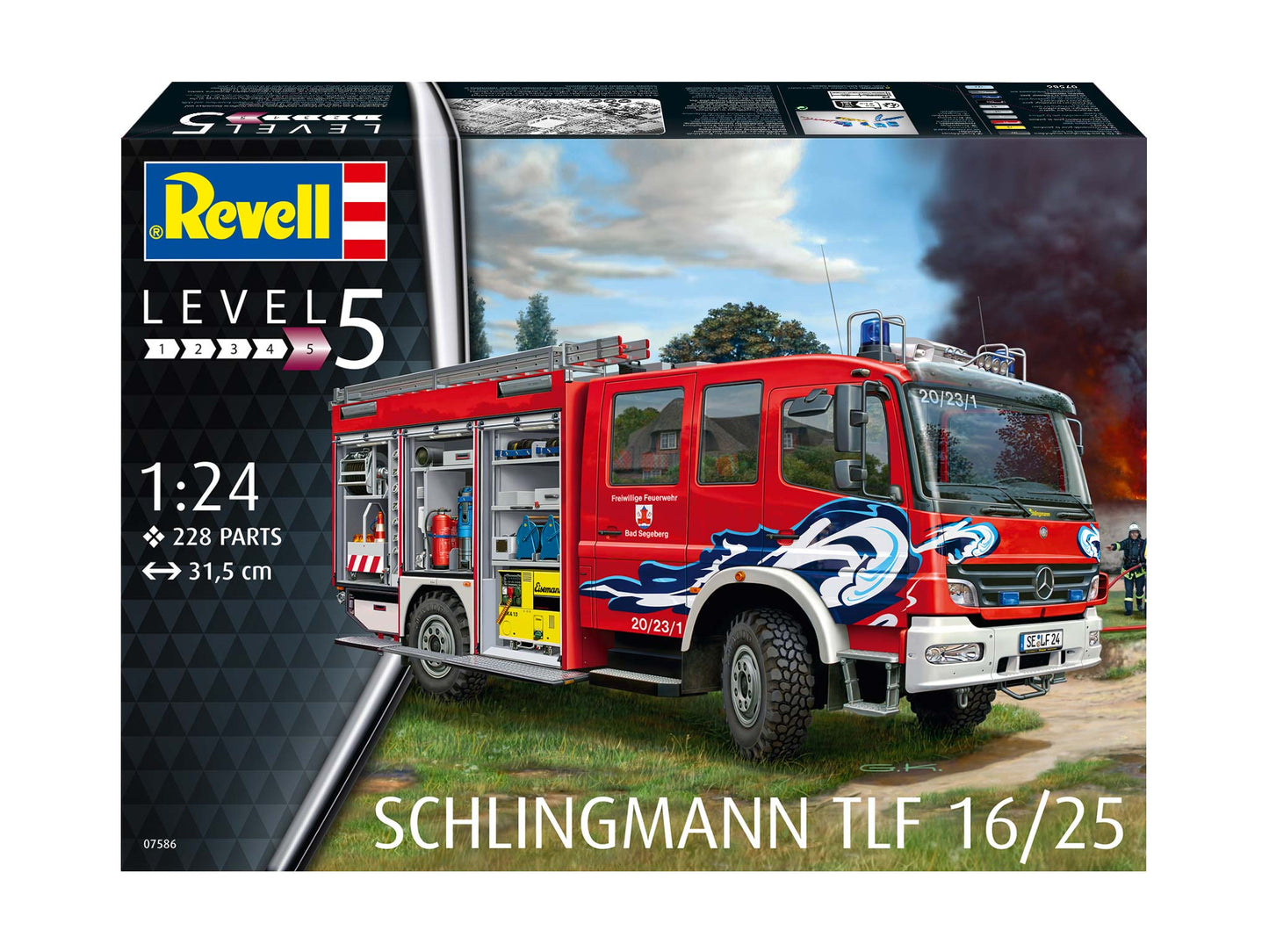 Revell 7586 Schlingmann TLF 16-25 Fire Engine 1:24 Model Kit