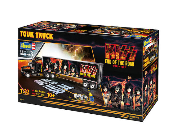 Revell 7644 KISS Tour Truck Gift Set 1:32 Model Kit