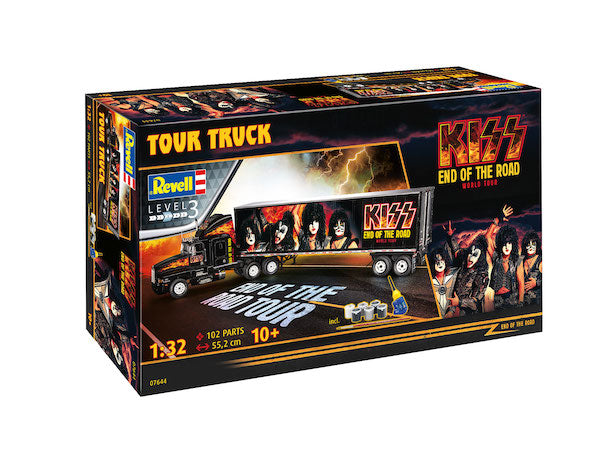Revell 7644 KISS Tour Truck Gift Set 1:32 Model Kit