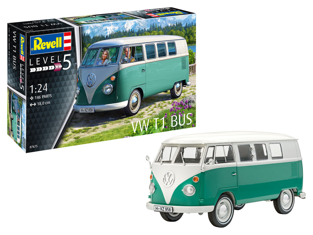 Revell 7675 VW T1 Bus Delivery 1:24 Model Kit