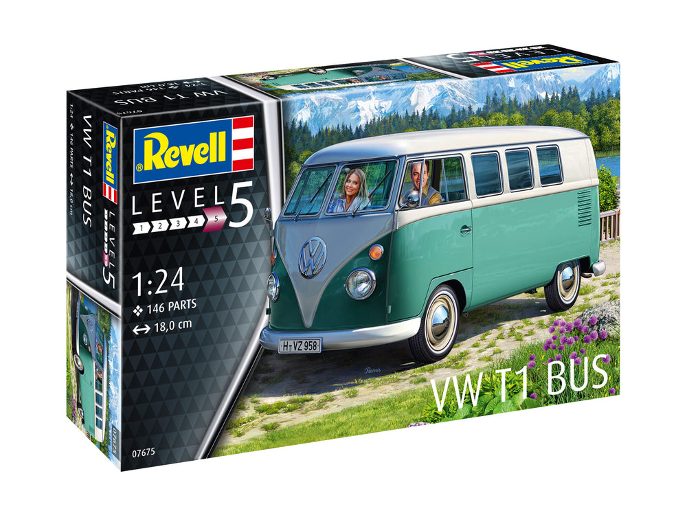 Revell 7675 VW T1 Bus Delivery 1:24 Model Kit