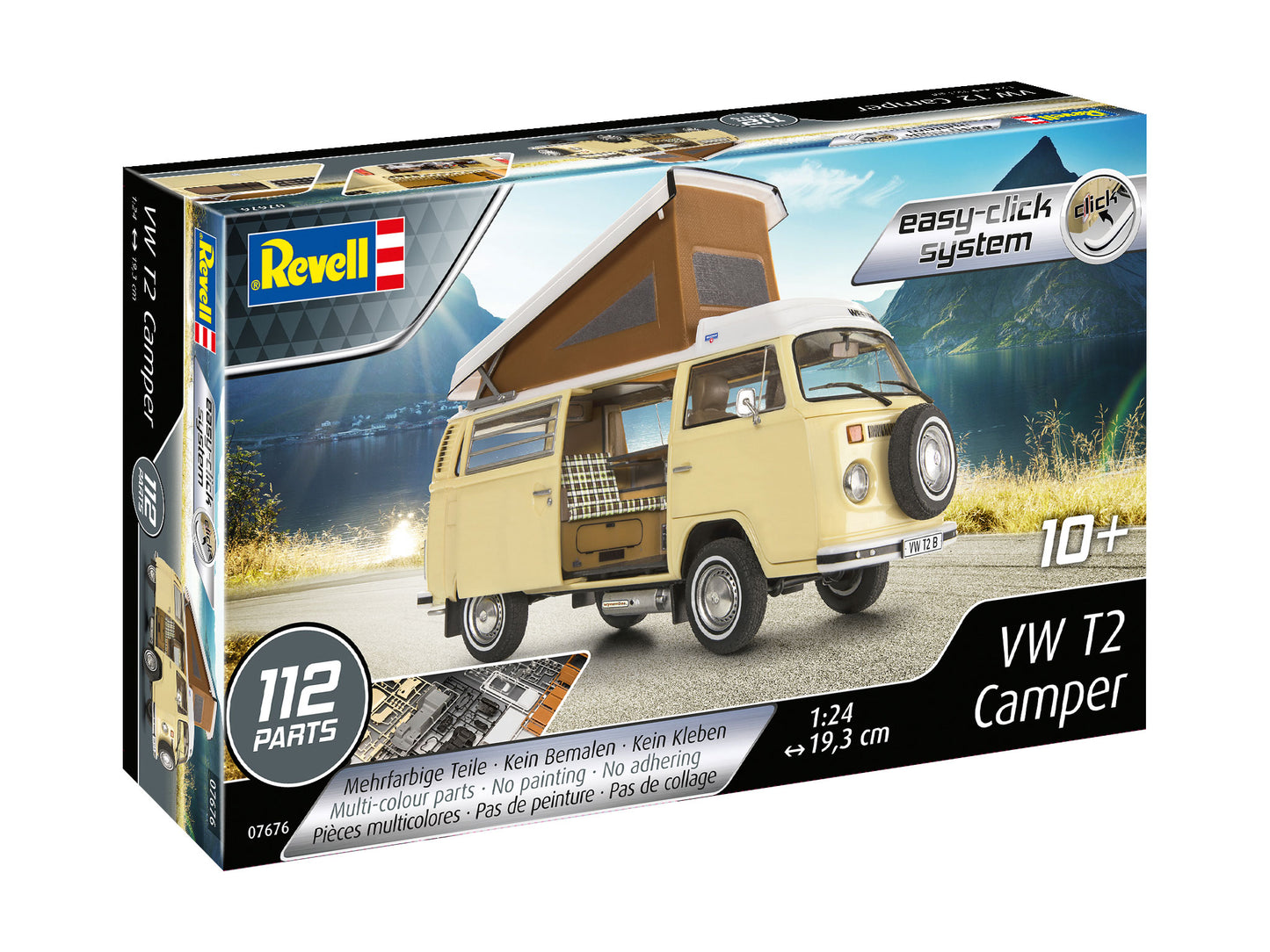 Revell 7676 VW T2 Camper 1:24 Model Kit