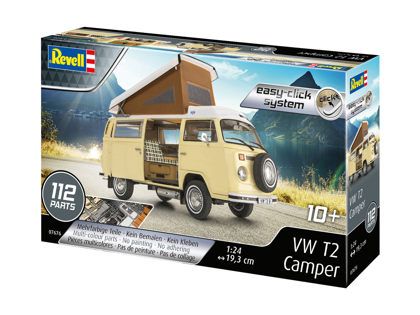 Revell 7676 VW T2 Camper 1:24 Model Kit