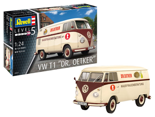 Revell 7677 VW/Volkswagen T1 'Dr. Oetker' 1:24 Model Kit