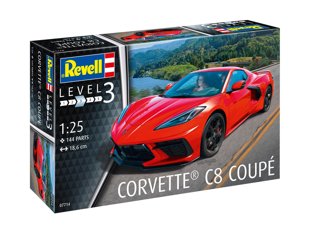 Revell 7714 Corvette C8 Coupe 1:24 Model Kit