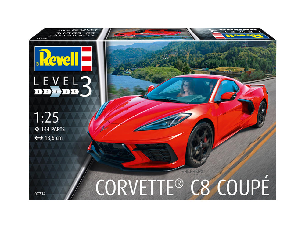 Revell 7714 Corvette C8 Coupe 1:24 Model Kit