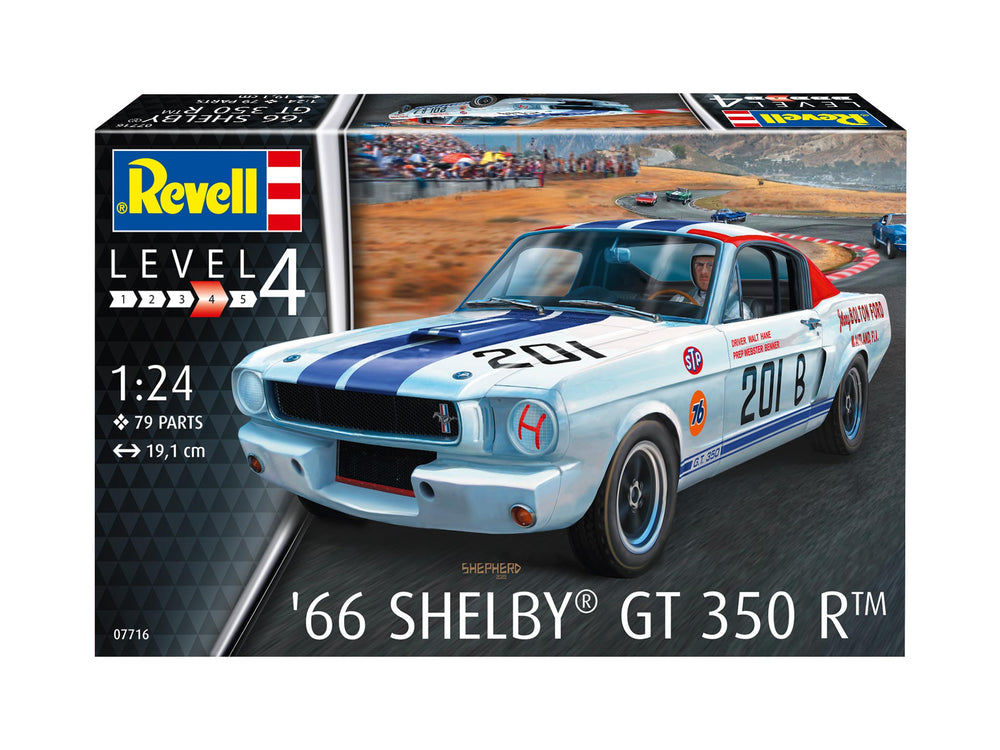 Revell 7716 1965 Shelby Mustang GT 350R 1:24 Model Kit