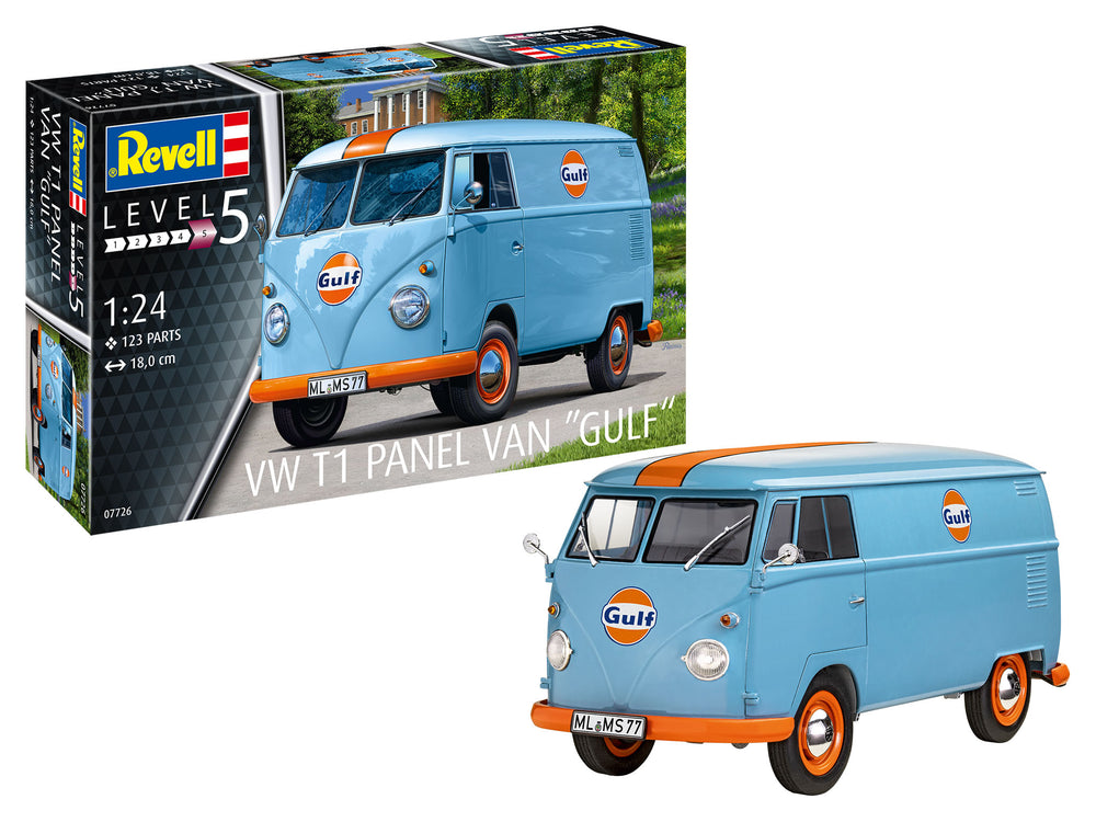 Revell 7726 VW T1 Panel Van 1:24 Model Kit