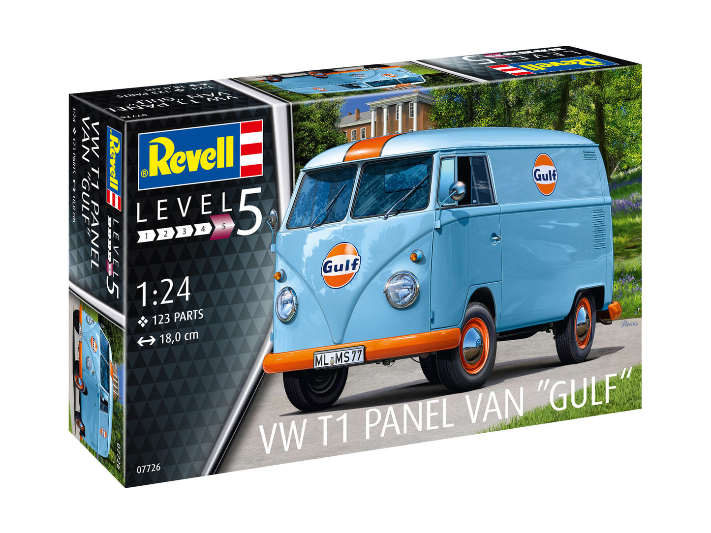 Revell 7726 VW T1 Panel Van 1:24 Model Kit