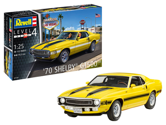 Revell 7729 1970 Shelby Mustang GT500 1:25 Model Kit