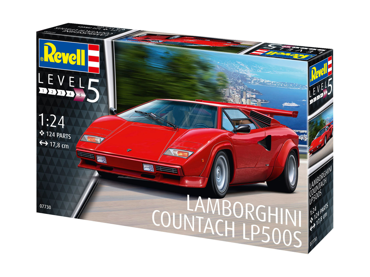 Revell 7730 Lamborghini Countach LP500S 1:25 Model Kit
