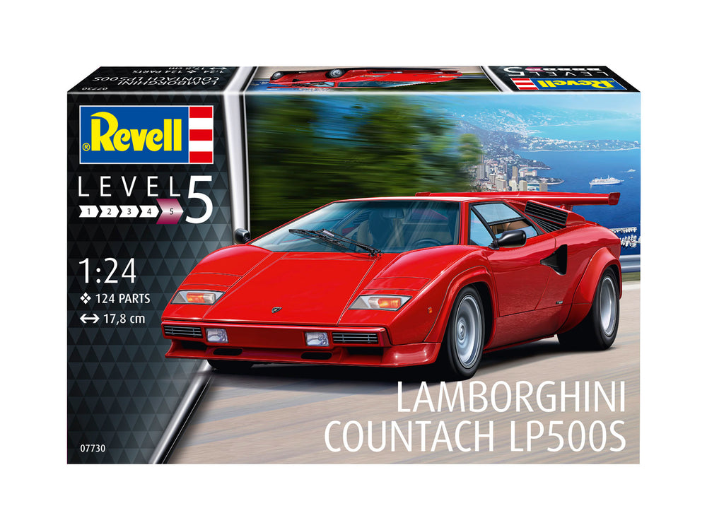 Revell 7730 Lamborghini Countach LP500S 1:25 Model Kit
