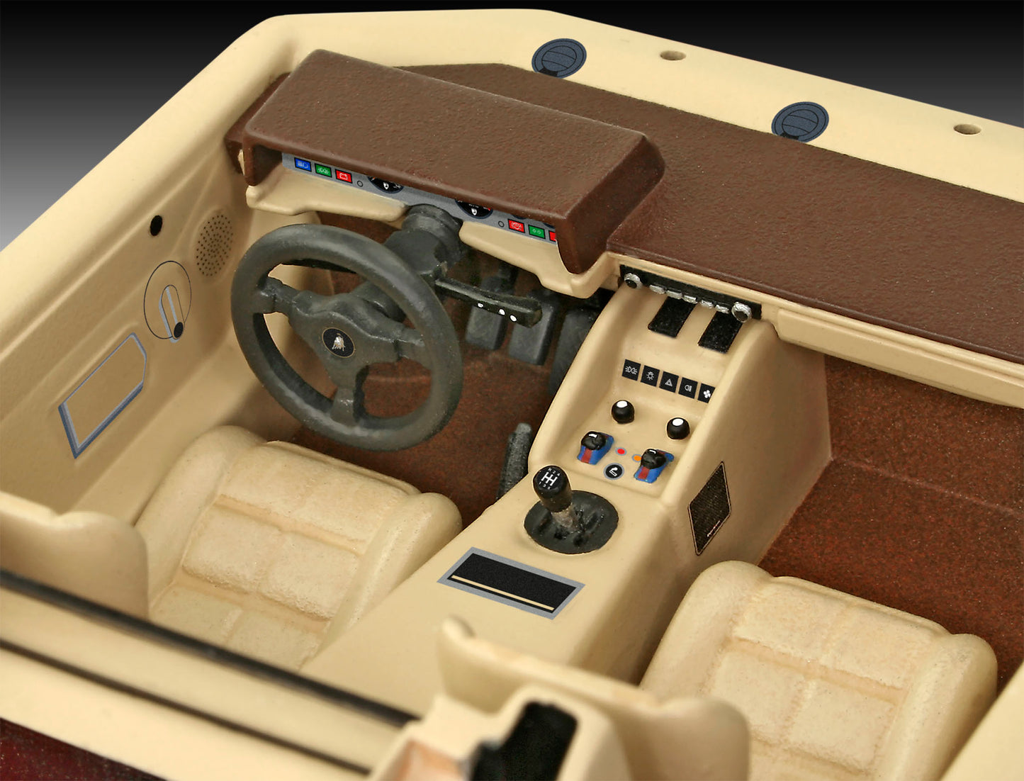 Revell 7730 Lamborghini Countach LP500S 1:25 Model Kit