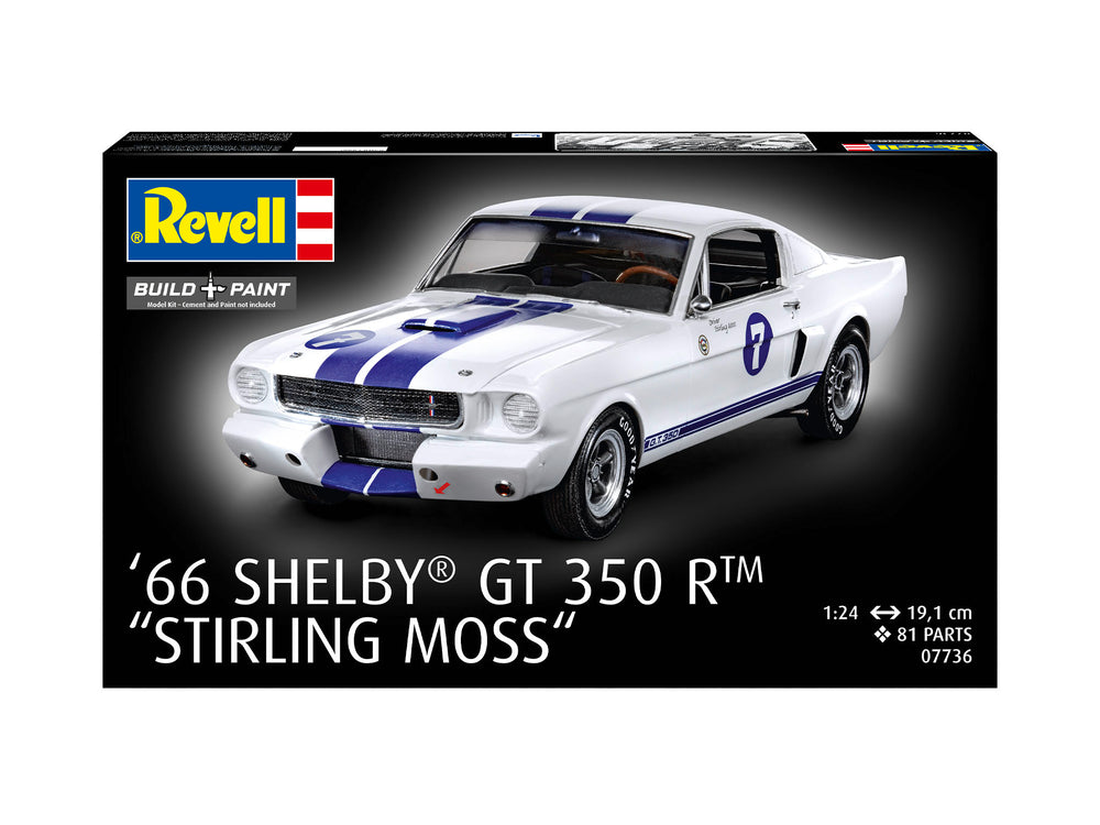 Revell 7736 1966 Shelby GT 350 R "Stirling Moss" 1:24 Model Kit