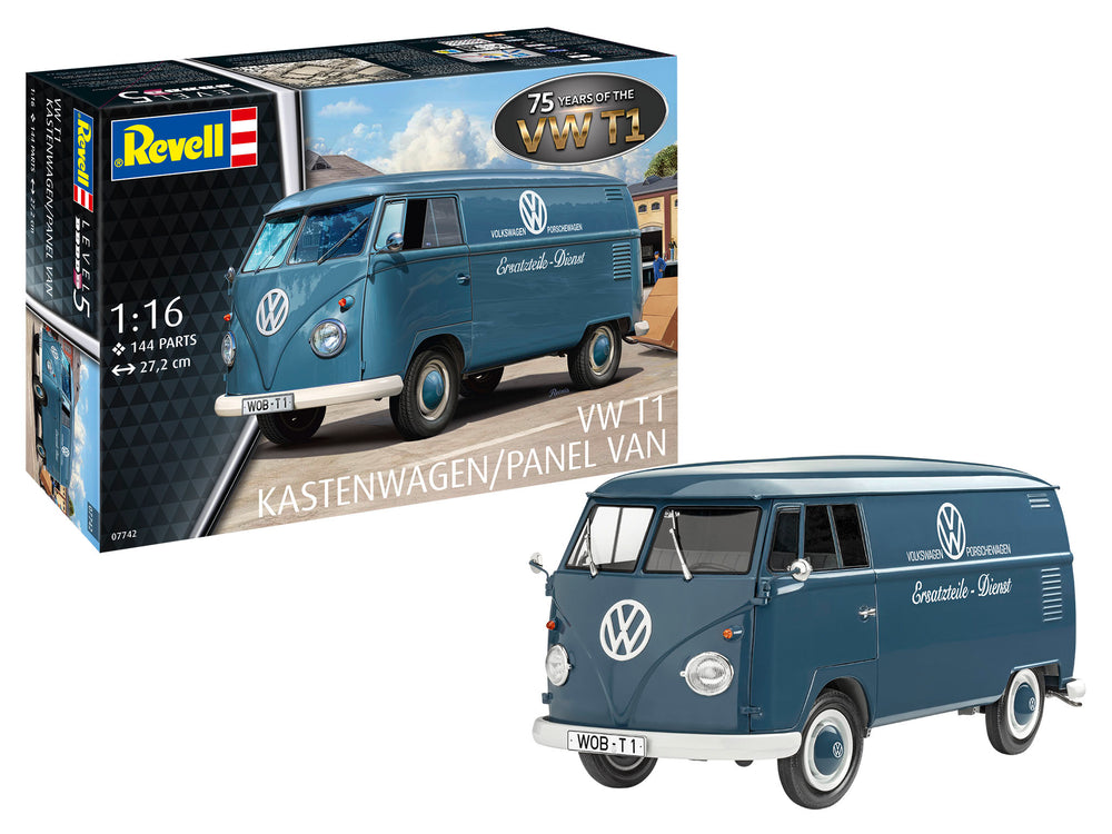 Revell 7742 VW T1 Panel Van 1:16 Model Kit