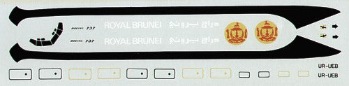 Runway 30 RW3015 1:144 Boeing 737 Royal Brunei