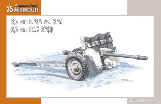 Special Armour SA35004 1:35 kanon 3,7 cm KPUV vz.37M / 3,7 cm Pak M 37