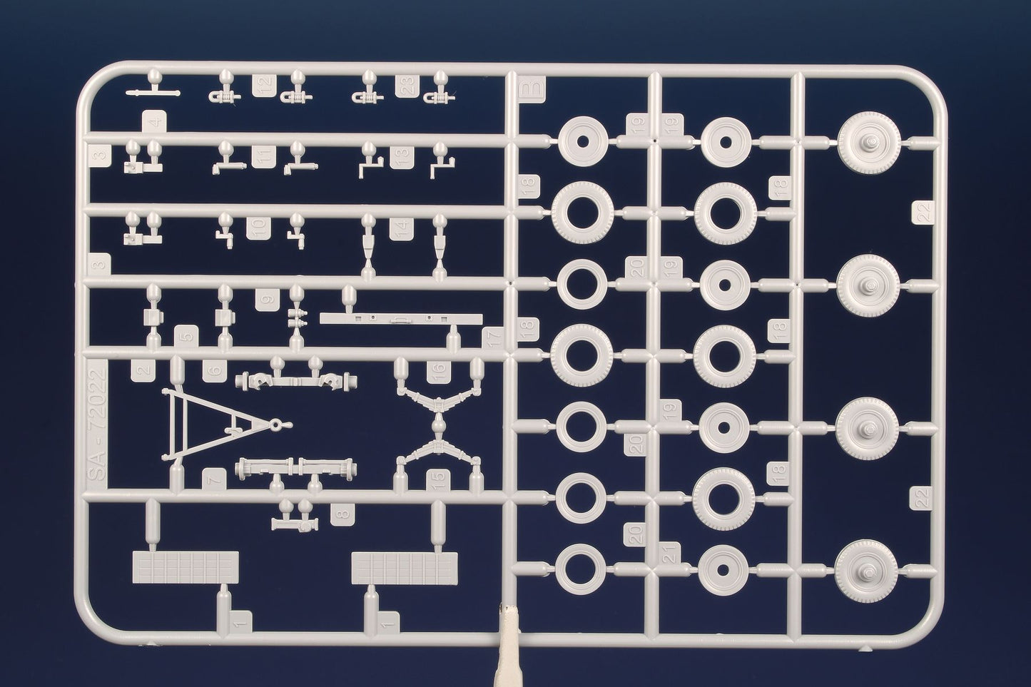 Special Armour SA72022 1:72 Sd.Ah 115 German tank transport trailer