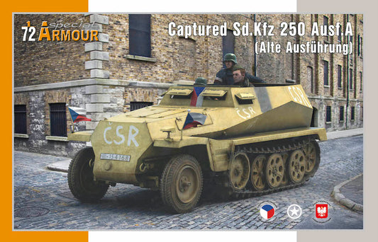 Special Armour SA72027 1:72 Captured Sd.Kfz.250/1 Ausf.A Alte