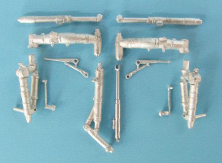 Scale Aircraft Conversions SAC48198 1:48 MiG-23 Flogger B/H Metal Gear
