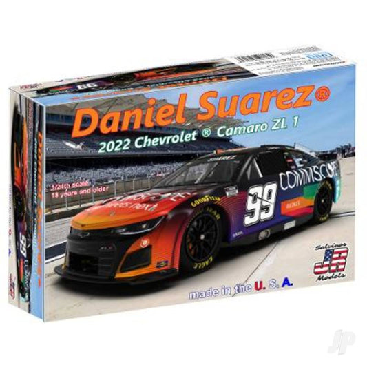 Salvinos JR Trackhouse Racing Daniel Suarez 2022 Camaro 1:24 Model Kit