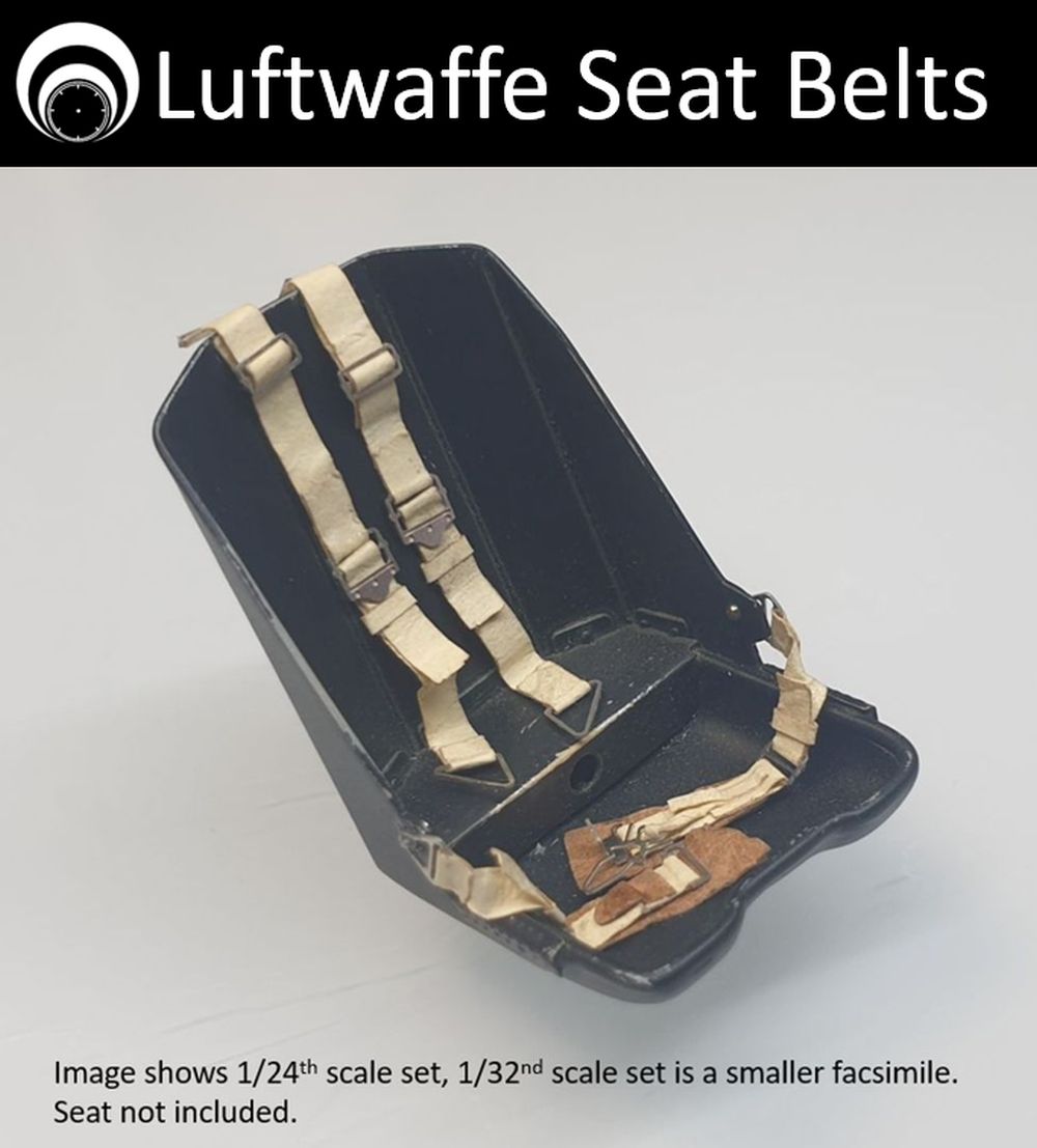 Airscale ASSB32LFT 1:32 Luftwaffe seatbelts WWII